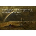 thumbnail image 3 of ArtsyQuotes 18x13 Black Modern Framed Museum Art Print Titled - Bible Verse Quote 1 Peter 2:24, George Inness - The Triumph at Calvary, 3 of 5