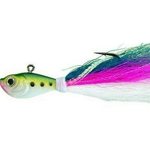 Spro Fishing Lure SBTJBK-6 Prime Bucktail Jig 6 oz Bunker