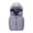 24# Gray, variant on Boys Girls Hooded Puffer Vest,Kids Winter Down Vest, Sleeveless Zipper Jackets Outerwear, Lightweight Warm for Daily Wear,Navy,170
