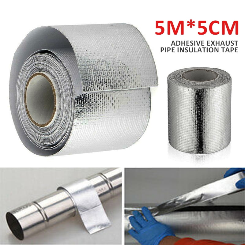 5M*5cm Exhaust Heat Wrap, Manifold Downpipe High Temperature Bandage