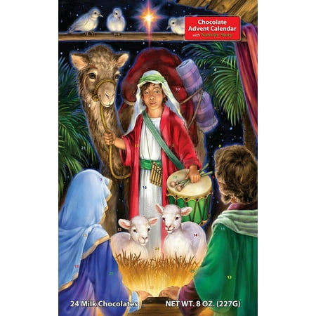 Gourmet Chocolate Advent Calendar-A Gift For The King (8.5 x 13.25)