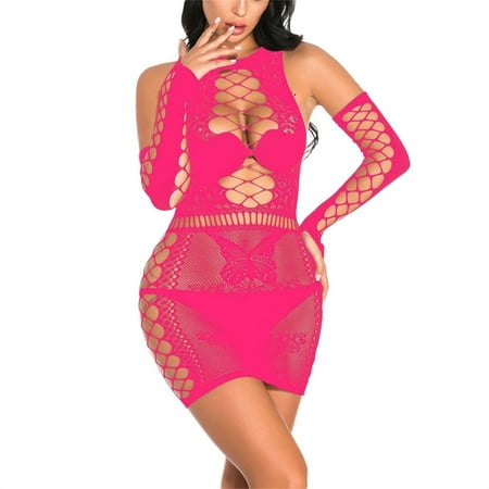 

Lingerie for Women Fishnet Underwear Nightwear Sleepwear Bodysuit Underwear