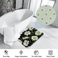 thumbnail image 3 of Daisy Area Rugs: Polyester Non-Slip Machine Washable Floor Carpet Office Rug, 3 of 6