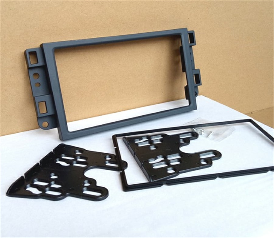 Furulu Double Din Stereo Head Unit DVD Radio Dash Installation Kit for