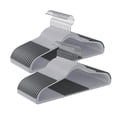 thumbnail image 1 of SONGMICS Perchas para Ropa, Paquete de 50 Perchas de Plástico, Ahorran Espacio, Gris Claro y Gris Oscuro UCRF50G, 1 of 5