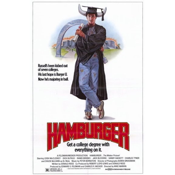 Hamburger. . .The Motion Picture Movie Poster (11 x 17)
