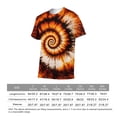 thumbnail image 6 of LAOLIUSN Men’s Tie Dye Shirts for Men, Short Sleeve Mens Tie Dye Shirt, Rainbow Tie Dye T-Shirts Tee S-4XL, 6 of 7