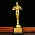 thumbnail image 3 of 19/22/24 Cm Gold Plated Trophy Little Golden Man Trophy Competition Souvenir, 3 of 8