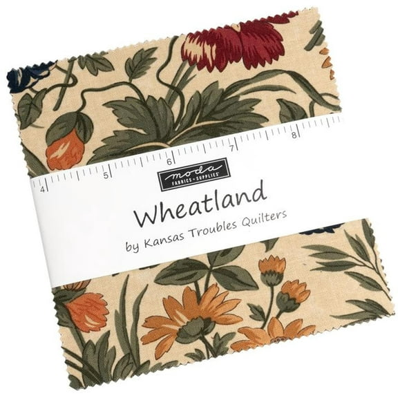 5" Charm Pack - Wheatland by Kansas Troubles Quilters for Moda Fabrics Squares Fabric Bundle Quilter's Cotton Precuts (9790PP) M516.61