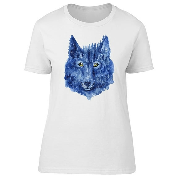 Cold Wolf Muzzle T-Shirt Men -Image by Shutterstock, Male 3X-Large