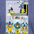 thumbnail image 3 of CafePress - G.I. Joe Snake Eyes Saving Sc Men's Deluxe T Shirt - Mens Tri-blend T-Shirt, 3 of 4