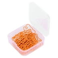 thumbnail image 2 of 20PCS Mini Plastic Coated Wire Paperclip Bear Shape Bookmark Clip File Notebook Holder, 2 of 7