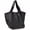 Black, variant on Women Oversized  Soft PU Leather Tote Bag Huge Capacity Work  Bucket  Handbag Large Travel Shopping Bag