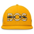 thumbnail image 2 of Men's Fanatics Gold Boston Bruins Authentic Pro Team Rink Snapback Hat, 2 of 4