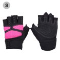 thumbnail image 1 of Levantamiento de pesas Guantes de gimnasio Entrenamiento Fitness Muñeca Entrenamiento Ejercicio Deportes (Rose Red S), 1 of 8