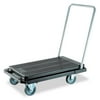 Deflecto Heavy-duty Platform Cart, 500 Lb Capacity, 21 X 32.5 X 37.5, Black