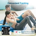 thumbnail image 6 of Smart Bluetooth body fat scale, digital weighing scale with BMI, fat percentage, skeletal muscle mass, muscle percentage, water percentage, visceral fat, and body age, 6 of 9