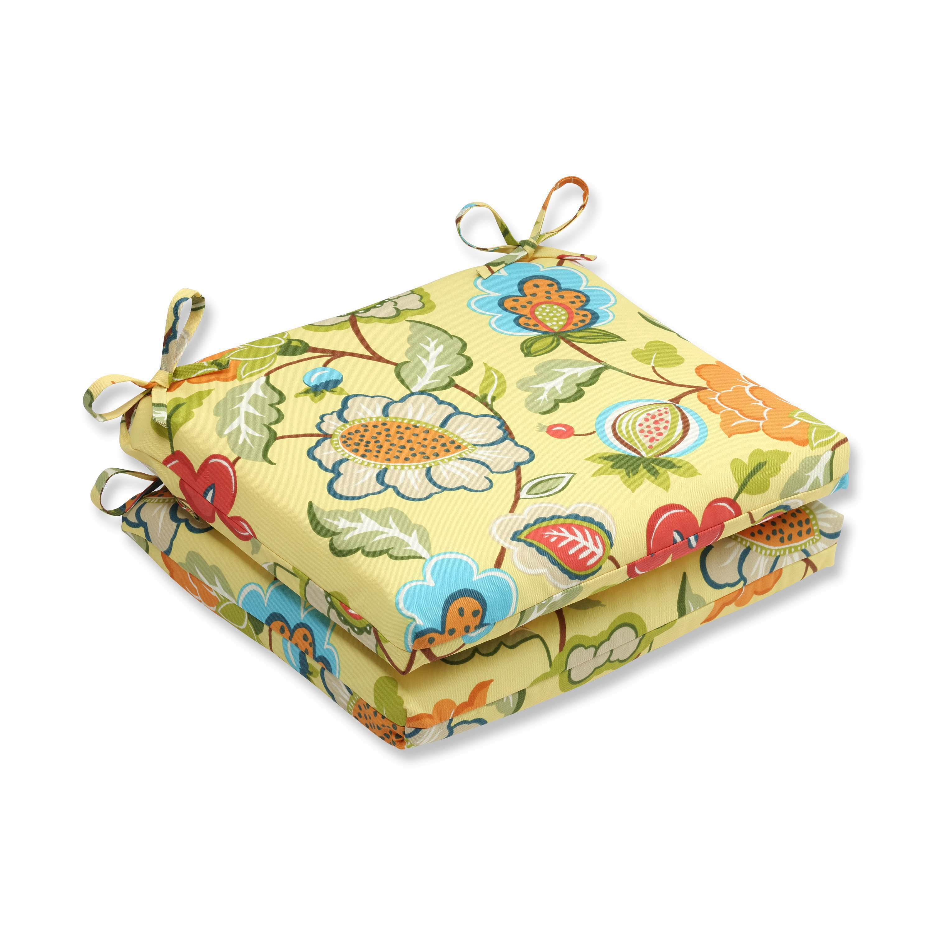 Pillow Perfect 580517 Indoor-Outdoor Timmo Sunshine Squared