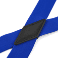 thumbnail image 4 of Buyless Fashion Suspenders for Men - 48" Adjustable Straps 1 1/4" - X Back with Black Hooks - 5141-Royal-Blue, 4 of 7