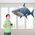 thumbnail image 4 of Requin volant télécommandé, jouet gonflable RC, ballon, cadeau pour enfants (requin bleu), 4 of 4