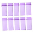 thumbnail image 4 of FRCOLOR Purple Gauze Wine Bag with Drawstring for Bottle Gift Ideal for Parties and Festive Occasions 10PCS, 4 of 8