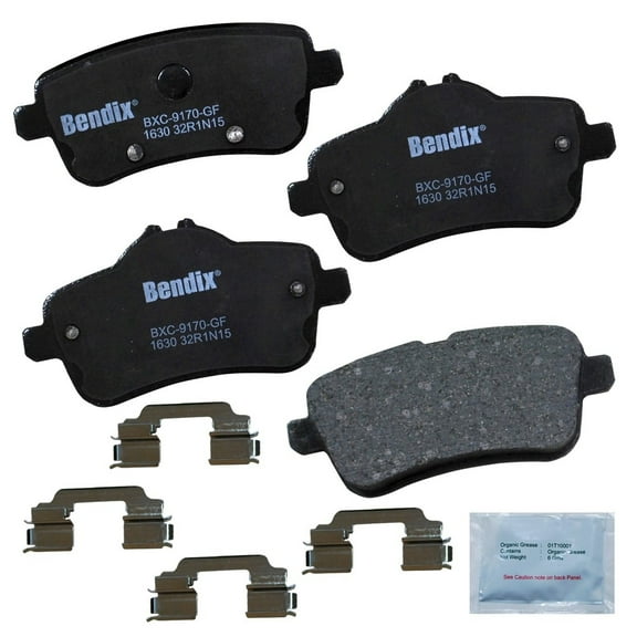 Disc Brake Pad Set Fits select: 2016-2019 MERCEDES-BENZ GLE, 2012-2015 MERCEDES-BENZ ML
