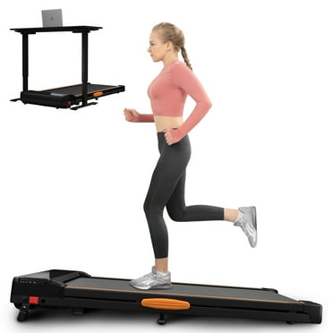 RIKADE Walking Pad with Incline, 4 in 1 Under Desk Portable Foldable Treadmill for Home Office for Walking Running, 2.5HP Compact Small Treadmill with Remote Control