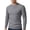 Dark Gray, variant on Qulqfy Crew Neck Men Sweater Fall Long Sleeve Beige Winter Pullover Stretch Textured Knit Sweaters Shirts for Men L