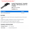 thumbnail image 2 of Variable Timing Solenoid - Compatible with 2006 - 2009 Hyundai Accent 1.6L 4-Cylinder 2007 2008, 2 of 2