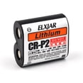 thumbnail image 3 of Batería fotográfica de litio hflexgrad CR-P2, 6 V, 1500 mAh (paquete de 10), 3 of 6
