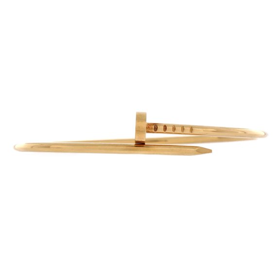 Pre-Owned Juste un Clou Bracelet 18K Yellow Gold Small By Rebag