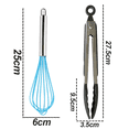 thumbnail image 2 of Juego de utensilios de cocina - Utensilios de cocina de silicona resistentes al calor - Juego de utensilios - 2 piezas de utensilios de cocina antiadherentes, 2 of 5