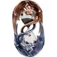 thumbnail image 3 of Ebros Invertible Elemental Ice and Fire Dual Dragon Sandtimer 7.5"H Anne Stokes, 3 of 8