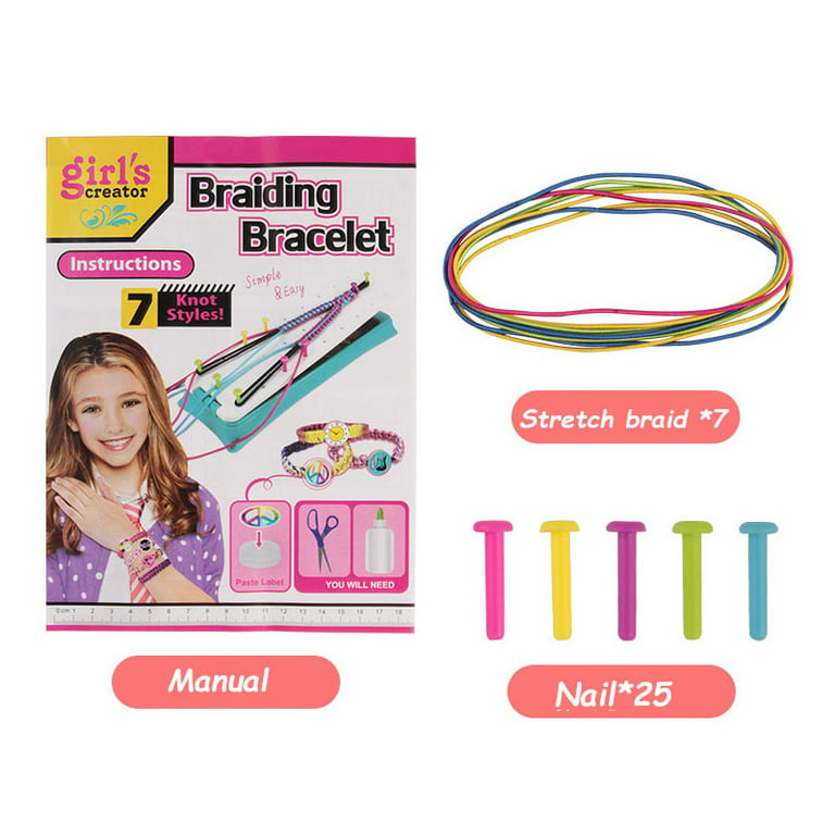 LANHYER Friendship Bracelet Making Kit,Art and Crafts Toys, DIY
