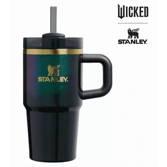 Stanley x Wicked 20 oz Stainless Steel H2.0 Flowstate Quencher Tumbler - Elphaba for Good!
