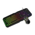 thumbnail image 2 of Speedex 3-in-1 Multimedia Gaming Combo – RGB Backlit Wired Keyboard, High-Precision Mouse & Cloth Surface Mouse Pad – Black, 2 of 4