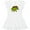 AA-White, variant on Inktastic Smiling Stegosaurus Gift Baby Girl Dress