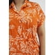 thumbnail image 4 of Vestido tropical de lino Roman Fashion /Tallas Extras, 2304 (Naranja) naranja 40, 4 of 7