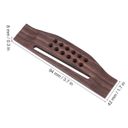 Rosewood Acoustic Guitar Bridge - Cergrey Wood Guitar Bridge 12 String Rosewood Acoustic Guitar Bridge Saddle Rosewood Guitar Bridge Walmart Canada