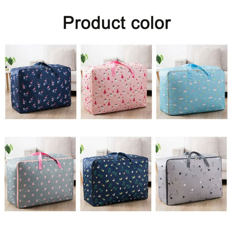 Folding Quilt Storage Bag Oxford  Large Storage Bags Clothes -  Large-capacity Quilt - Aliexpress