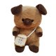 thumbnail image 4 of Juguete de peluche para perro, lindo Animal relleno con bolso de hombro, coche, regalos realistas para el Día de San Valentín, figura de peluche, muñe L, 4 of 8