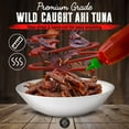 Sriracha Tuna Jerky YPF5 Wildly Delicious Yellowfin Ahi Fish Jerky