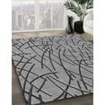 thumbnail image 3 of Ahgly Company Machine Washable Indoor Rectangle Transitional Grey Gray Area Rugs, 7' x 10', 3 of 7