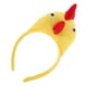 thumbnail image 4 of Divertida diadema de pollo para cosplay, accesorios para el cabello de animales, tocado de fiesta único, tocado de festival para disfraces y accesorios para fotografías, 4 of 6