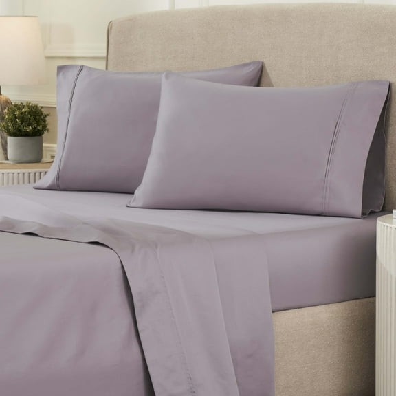 Superior Egyptian Cotton Eco-Friendly 1200 TC Sheet Set, Queen, Zephyr