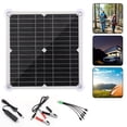 thumbnail image 1 of Panel Solar, Conversión Eficiente de Cargador de Panel Solar Monocristalino de Silicio Con Tazas de Succión para Teléfono, 1 of 7
