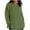 Army Green, variant on MIUOWANP Womens Sweatshirt Jacket Women's Solid Color Crew Neck Shirt Long Sleeve Casual Tops Gray S