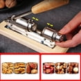 thumbnail image 4 of Máquina desgranadora de nueces de escritorio, herramienta para cascanueces de nueces de alta resistencia con mango de madera y Base para cocina, alicate para nueces, 4 of 5