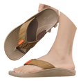 thumbnail image 4 of CPNG Mens Flip Flops Slides Memory Foam Slip On Beach Open Toe Sandals with Comfort Arch Support Waterproof Thong Slippers Summer Quick-Dry Footwear, 4 of 7