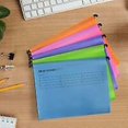 thumbnail image 1 of 12-Pack A4 Hanging File Folders with Tabs and Card Inserts - Office and Home Organization (Assorted Colors), 1 of 3